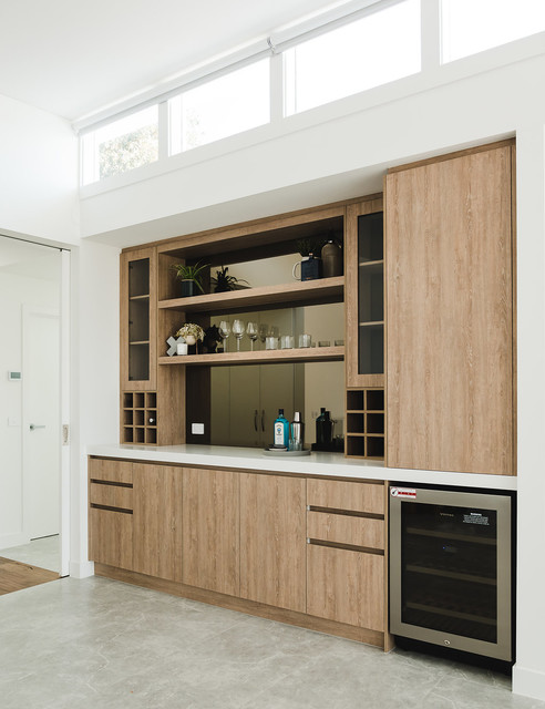 Williamstown Residence contemporary-home-bar
