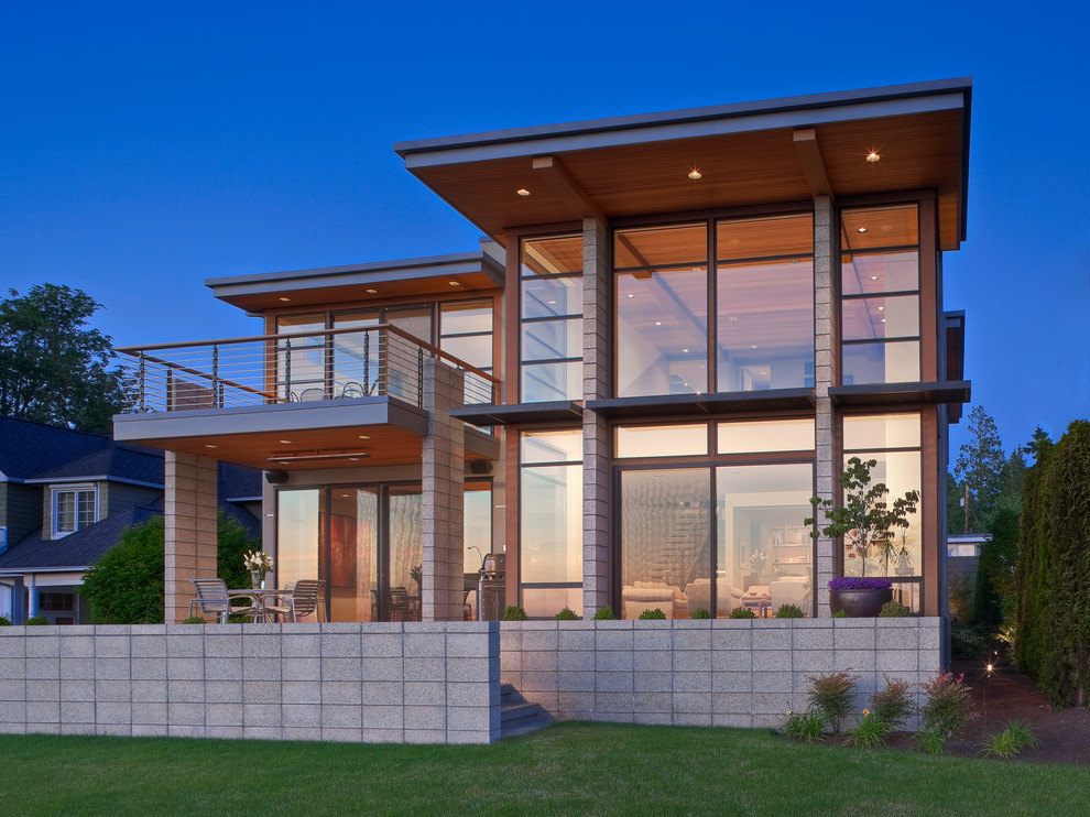 Photo of a modern exterior in Seattle.