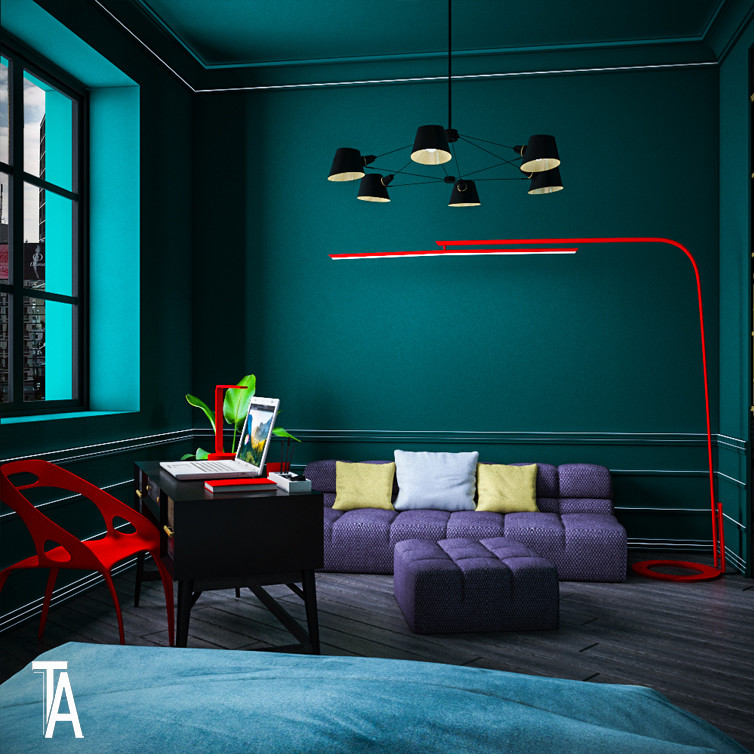 ИНТЕРЬЕР ПЯТИКОМНАТНОЙ КВАРТИРЫ