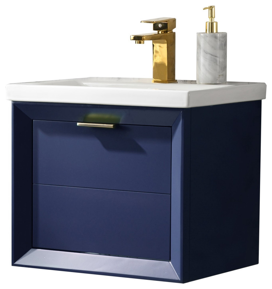 Danbury 20" Single Bathroom Vanity Set Contemporary Bathroom