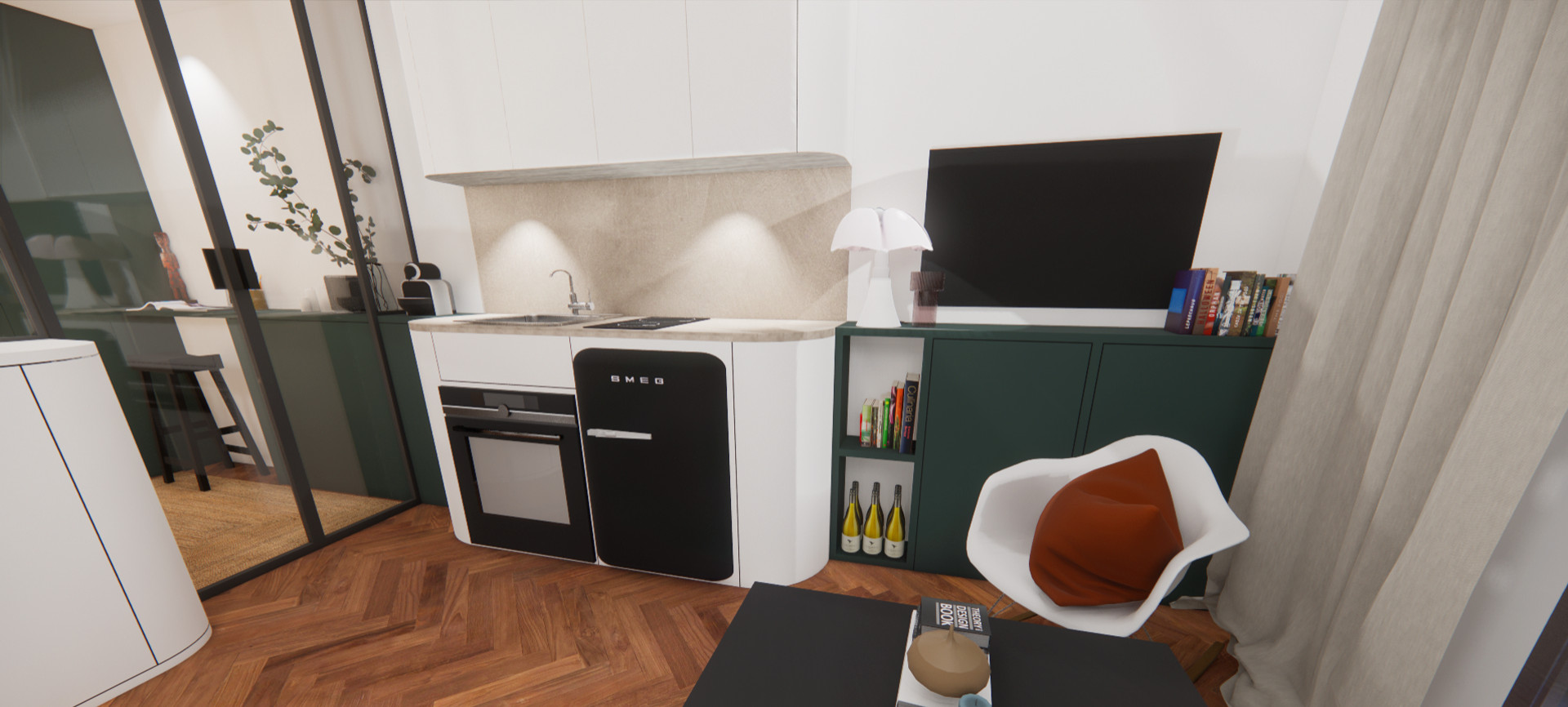 Rénovation d'un studio Parisien | 22m²