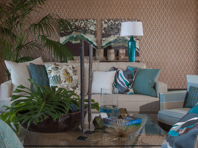 Four Seasons Vacation Home tropisch-wohnbereich