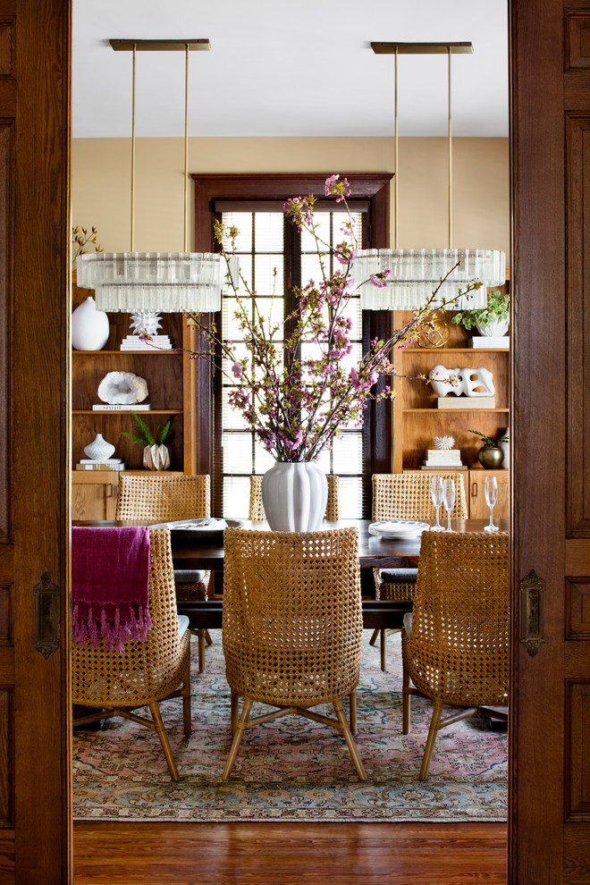 Design ideas for a traditional dining room in Baltimore.