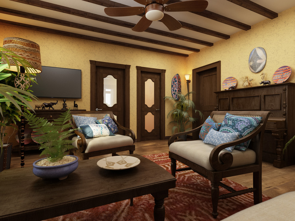 Гостевая в колониальном стиле