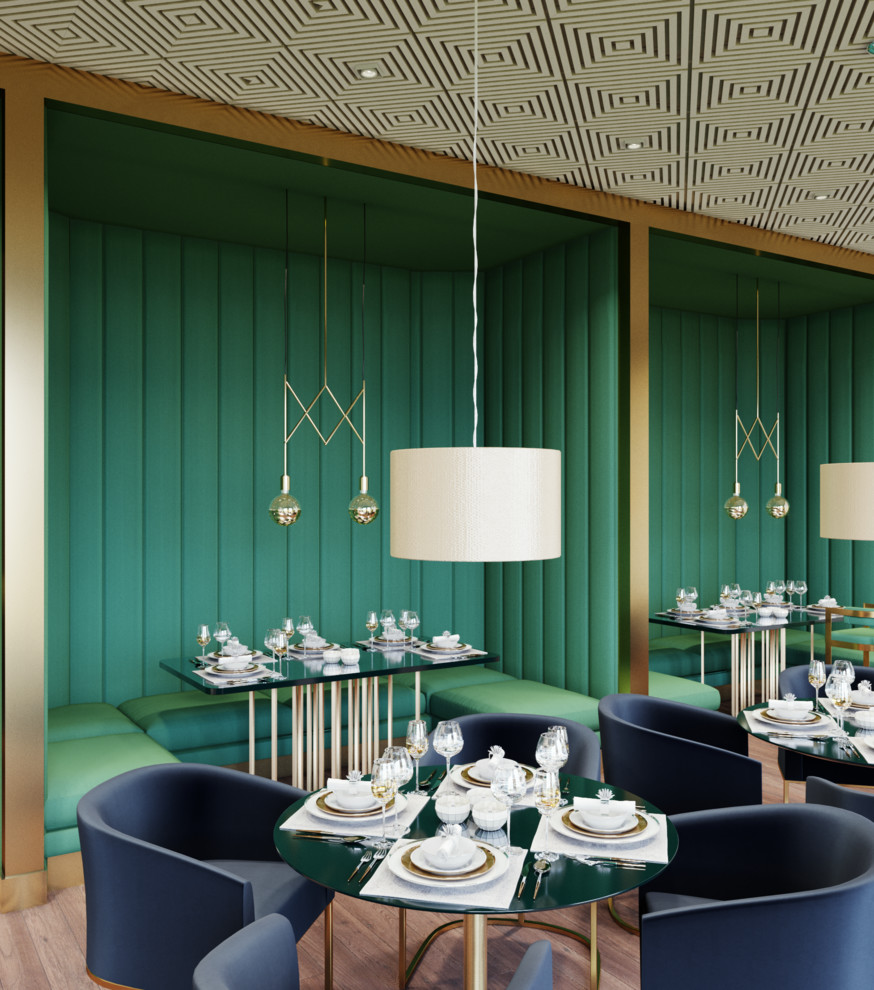 Интерьер семейного ресторана