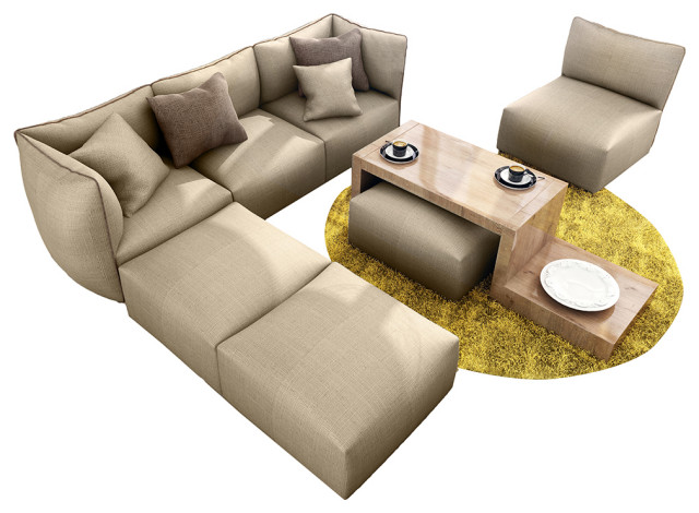 KORA Sectional Sofa - Contemporary - Sectional Sofas - by Table World |  Houzz