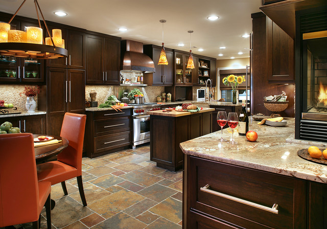 Transitional with a Twist transitional-kitchen