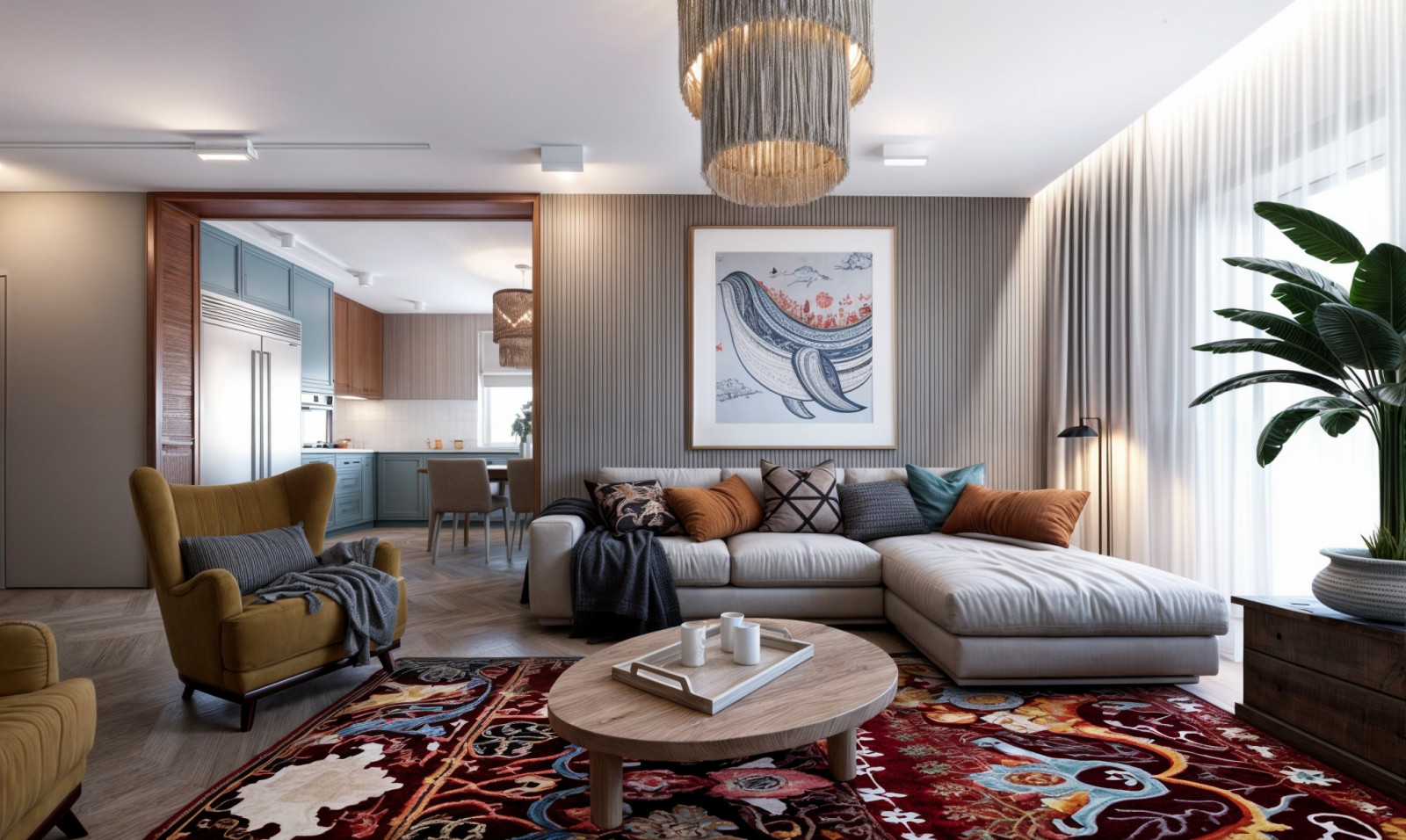 Современный дом в русском стиле