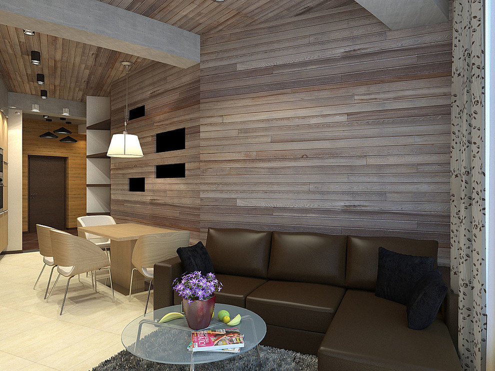 Экостиль для квартиры в загородном таунхаусе