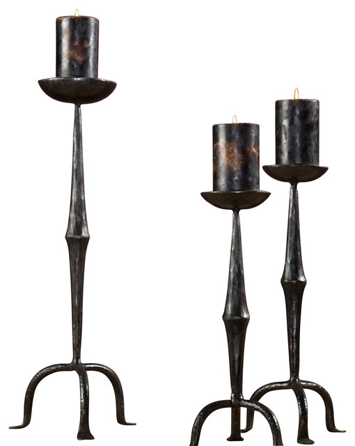 Medici Iron Candlestick Small