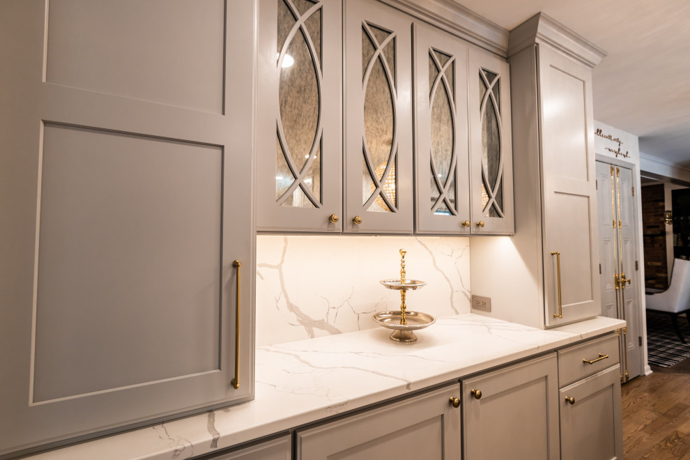 Inspiration for a huge transitional home design remodel in Baltimore