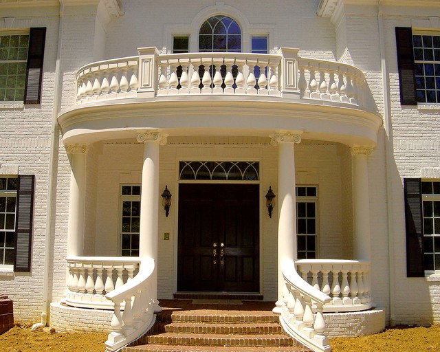 Cast Stone Balustrade System Traditional Exterior