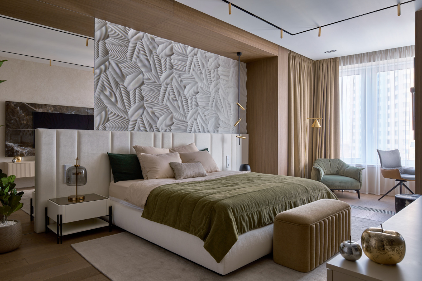 Проект в ЖК "Долина Сетунь" 100 кв. м.