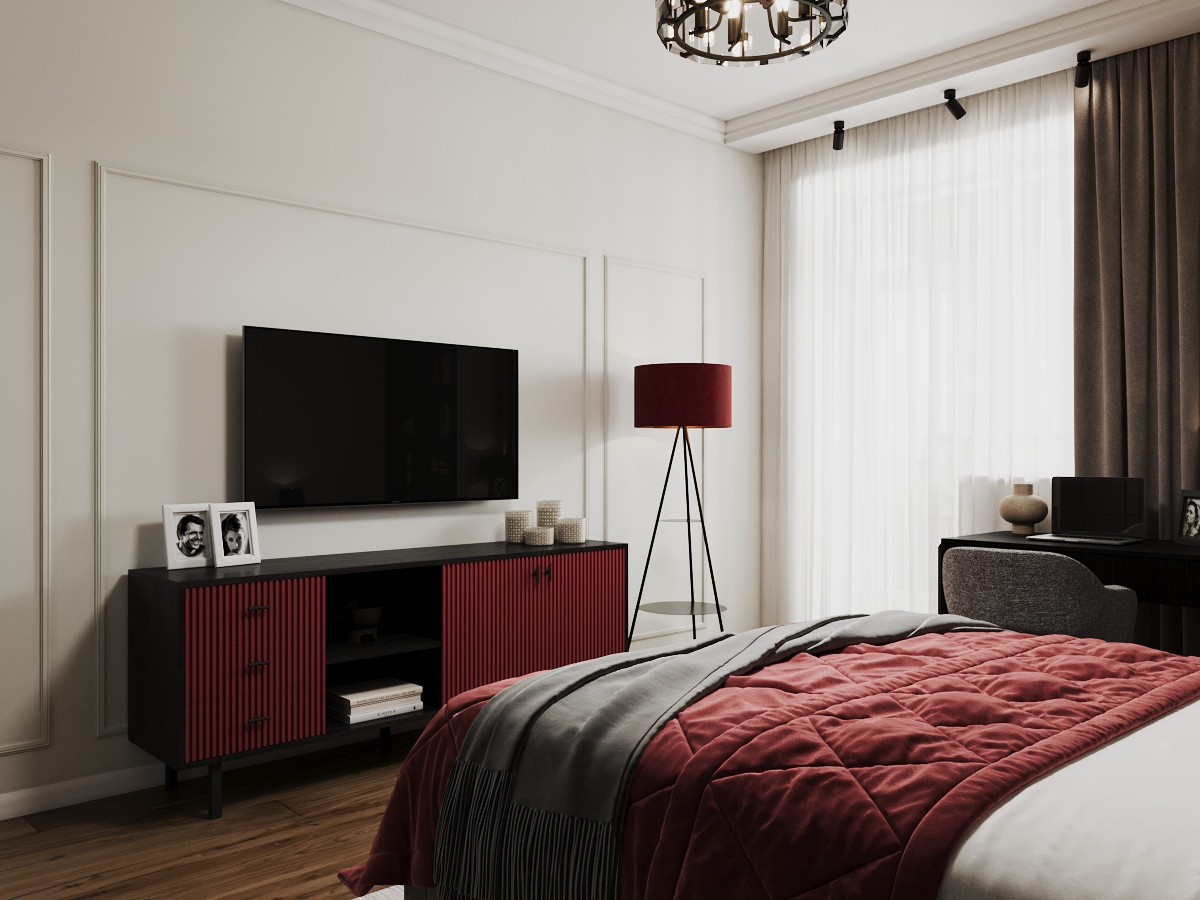 Дизайн интерьера трехкомнатной квартиры "Квартира в стиле современная классика"