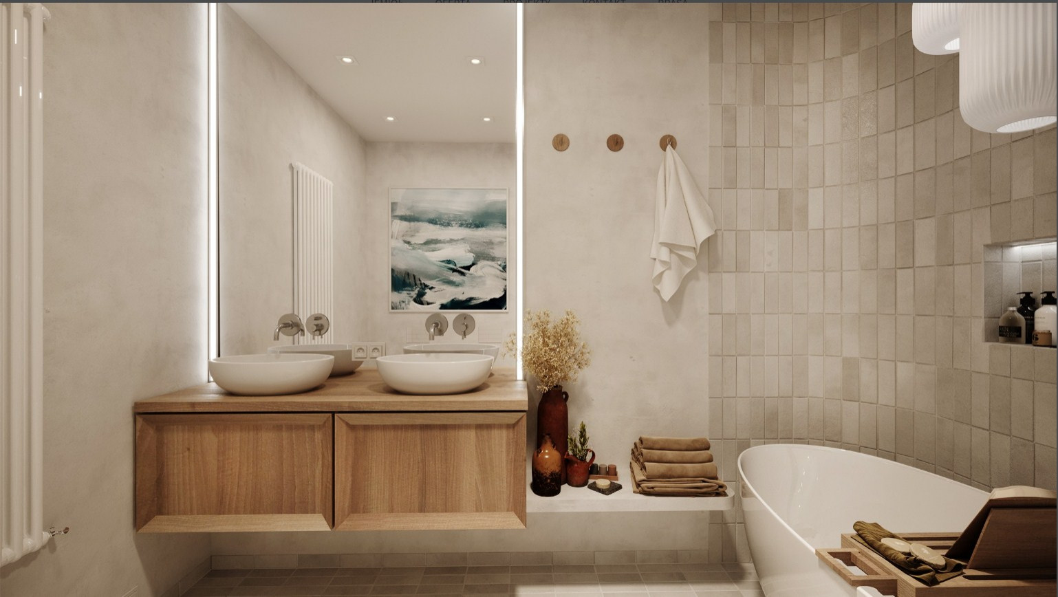 Ванная комната из проекта квартира для режиссера