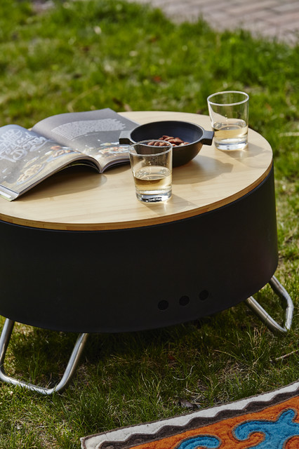 Revolver Firepit モダン 庭 他の地域 A Inc エープラス