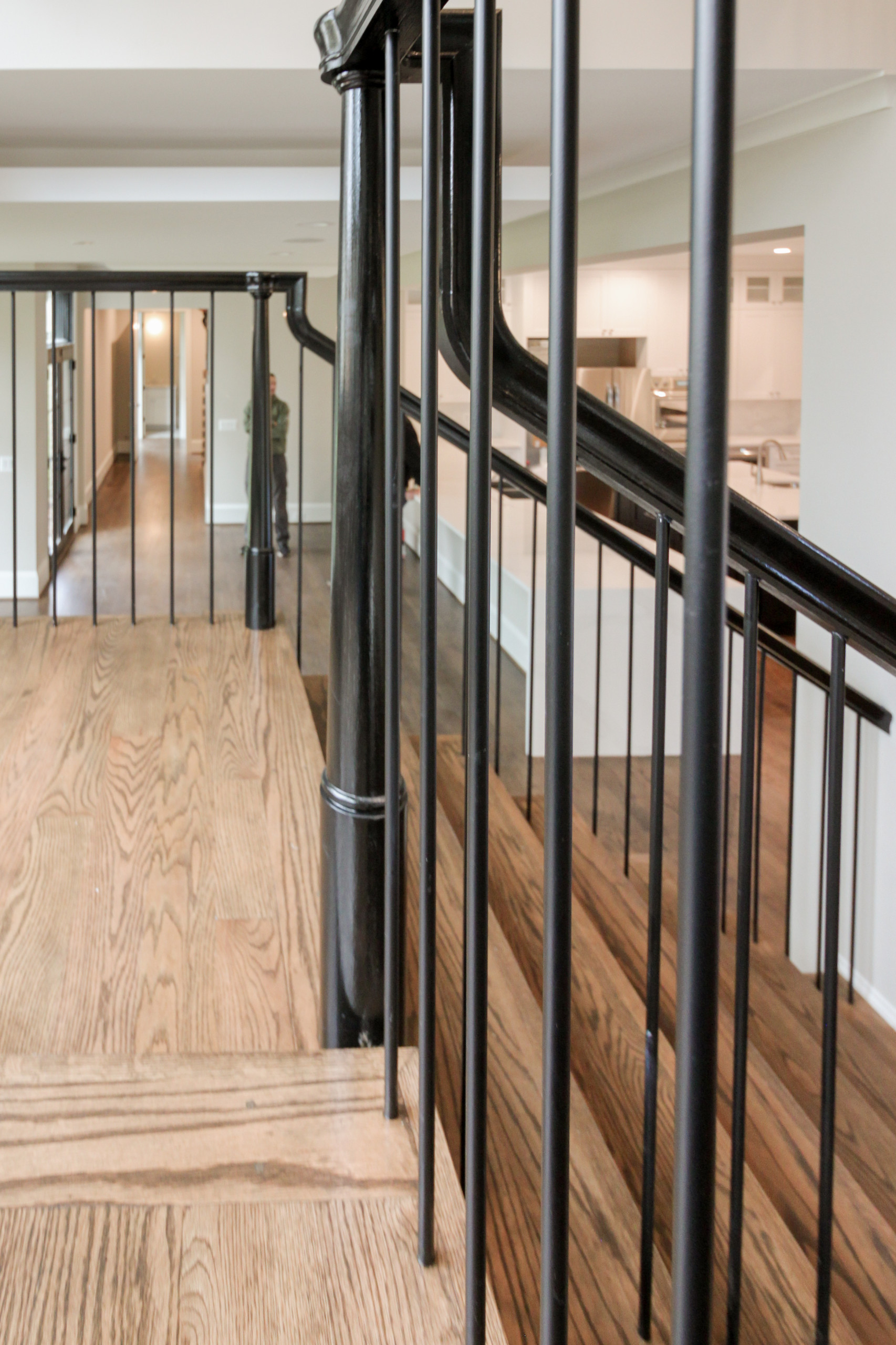 89_Eclectic and Edguy Staircase in French Contemporary Residence, McLean VA 2210