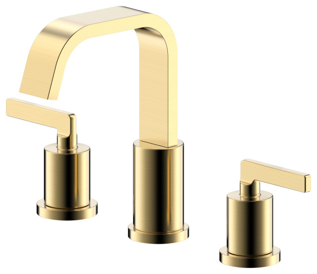 Ultra Faucets UF5670X Two-Handle Bathroom Faucet, Brushed Gold