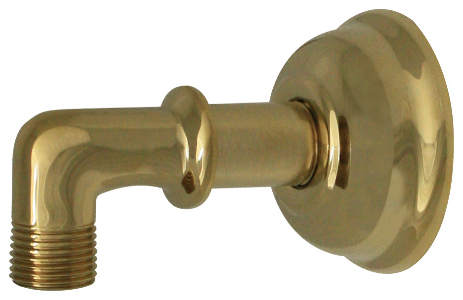 Whitehaus WH173C2-B Showerhaus Classic Polished Brass Supply Elbow