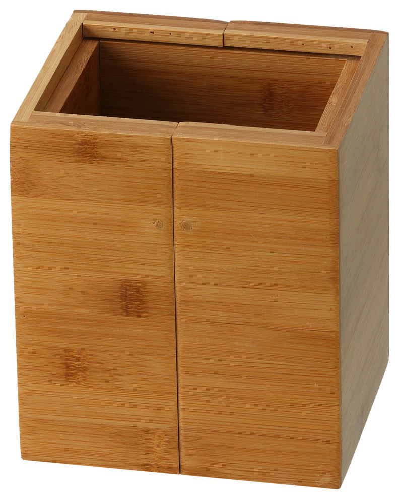 Marie Bamboo Adjustable Utensil Holder Asian Utensil Holders And