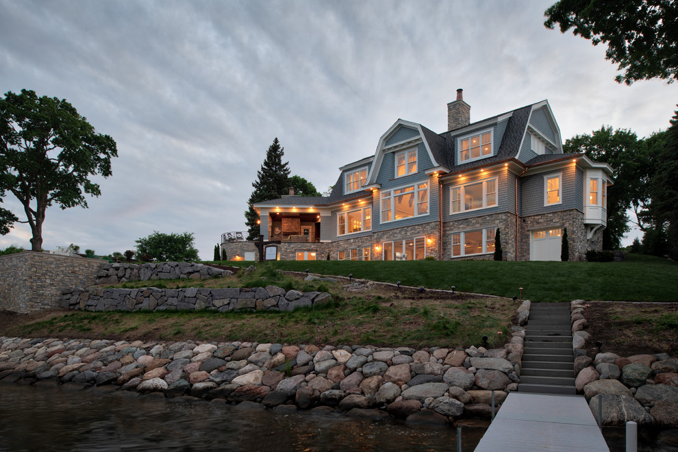 This is an example of a beach style exterior in Minneapolis.