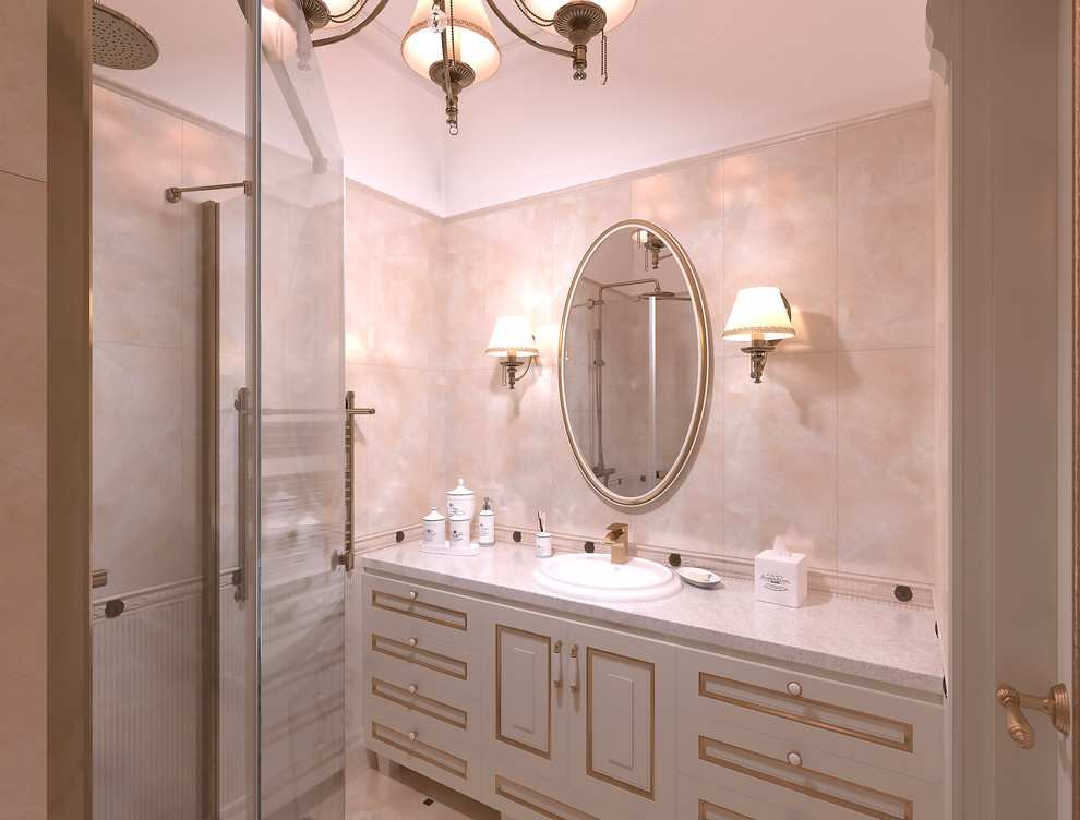 Квартира с бирюзовой спальней