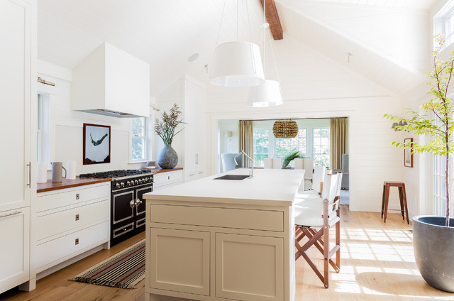 Beach Style Kitchen bord-de-mer-cuisine