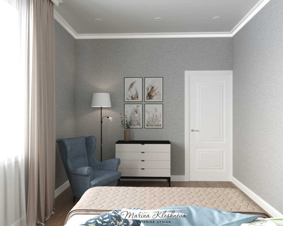 Дом в Усть-Заостровке. Спальня