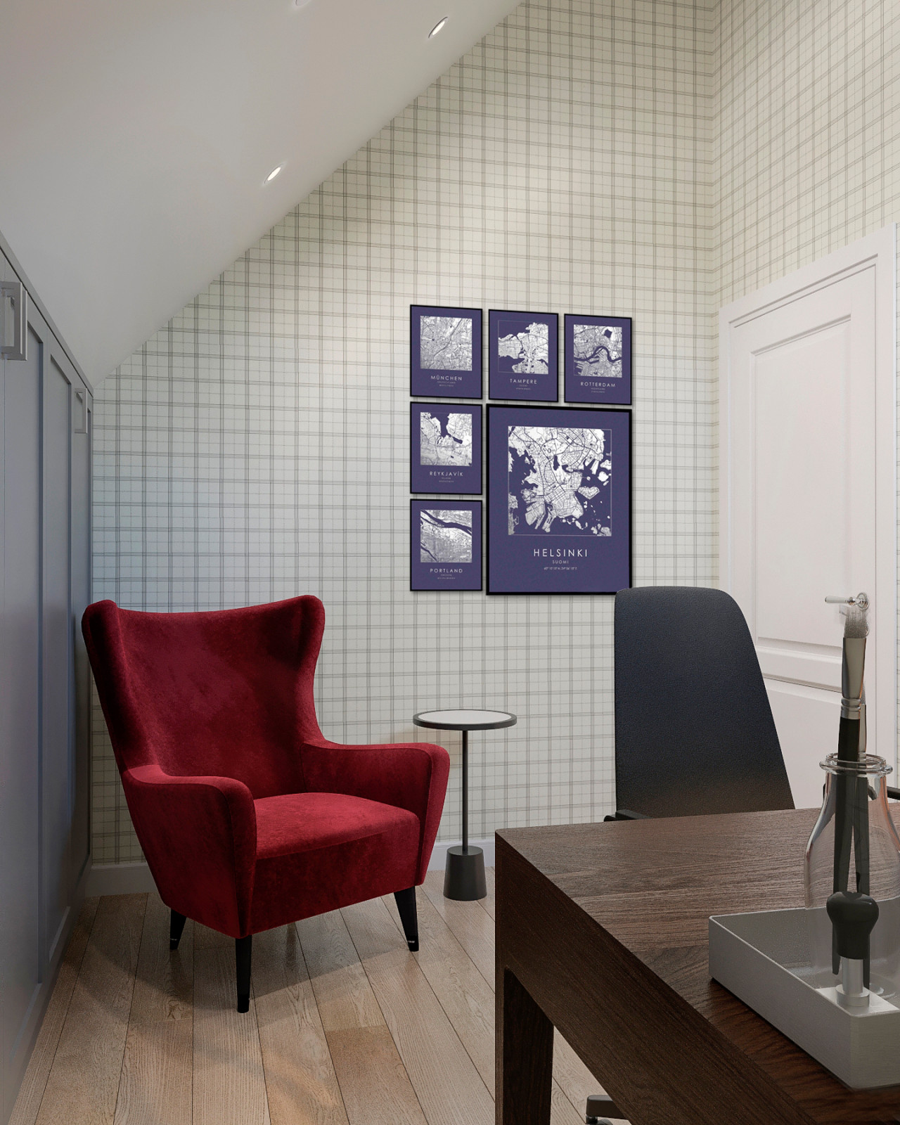 Интерьер загородного дома в Подмосковье