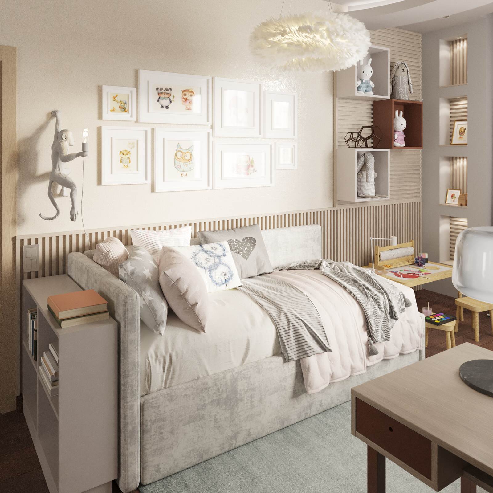 КВАРТИРА В СВЕТЛЫХ ТОНАХ