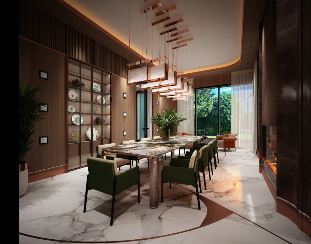 Дизайн интерьера загородного дома в поселке «Лесной простор»