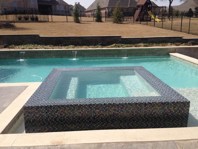 Lines & Angles contemporary-swimming-pool
