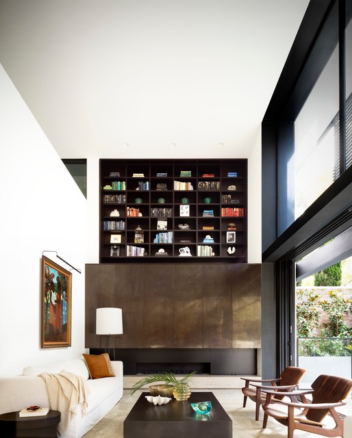 Cooper Park House contemporain-salon