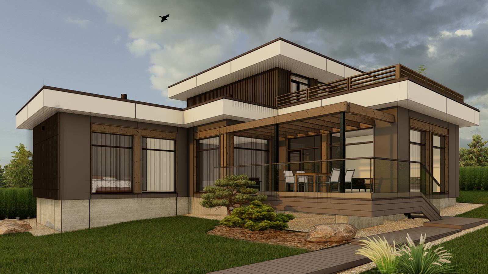 Реконструкция каркасного дома в г. Казань