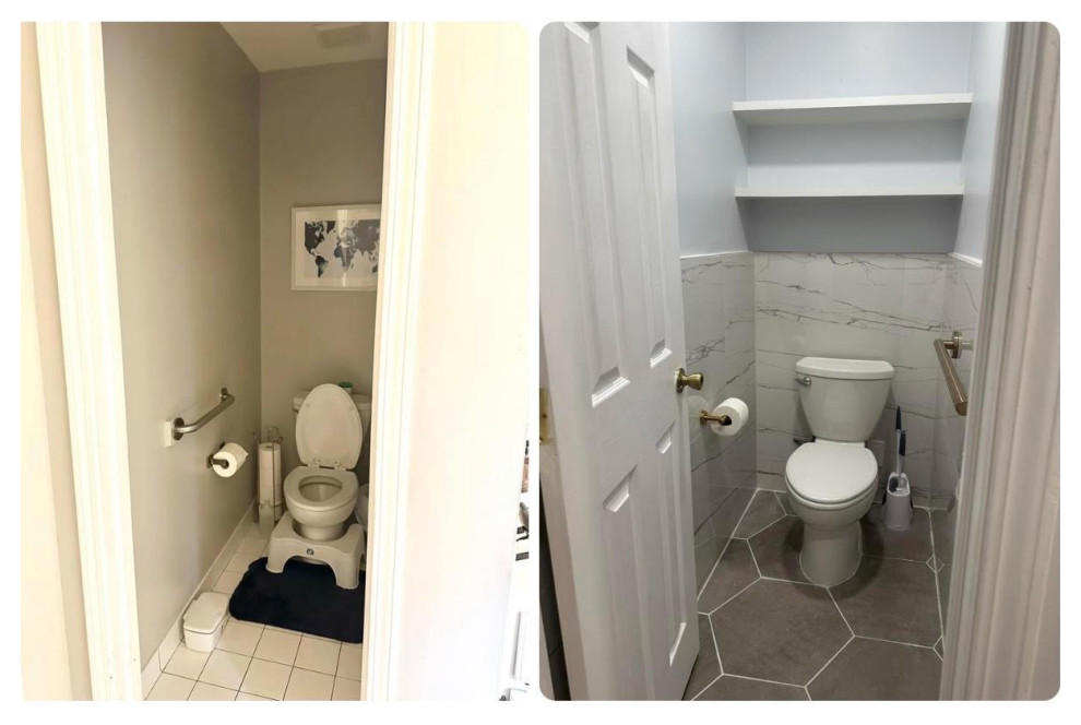 Before & After Bathroom Remodels