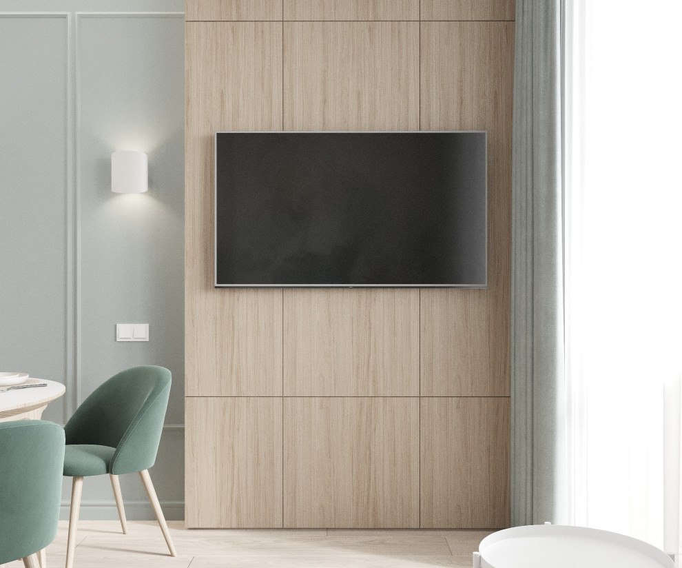 Кухня-гостиная в ЖК Аристократ