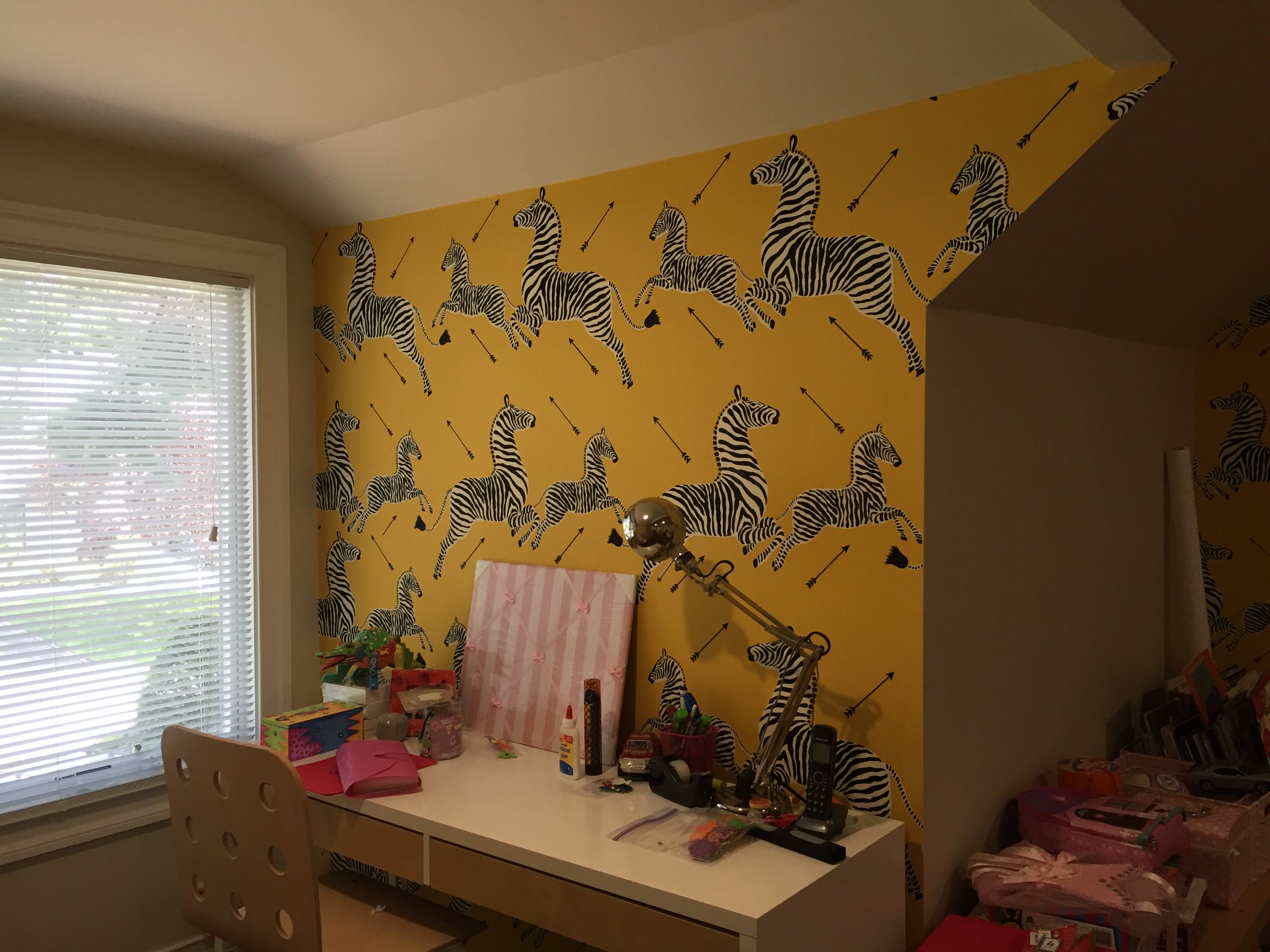 Sophisticated baby's room