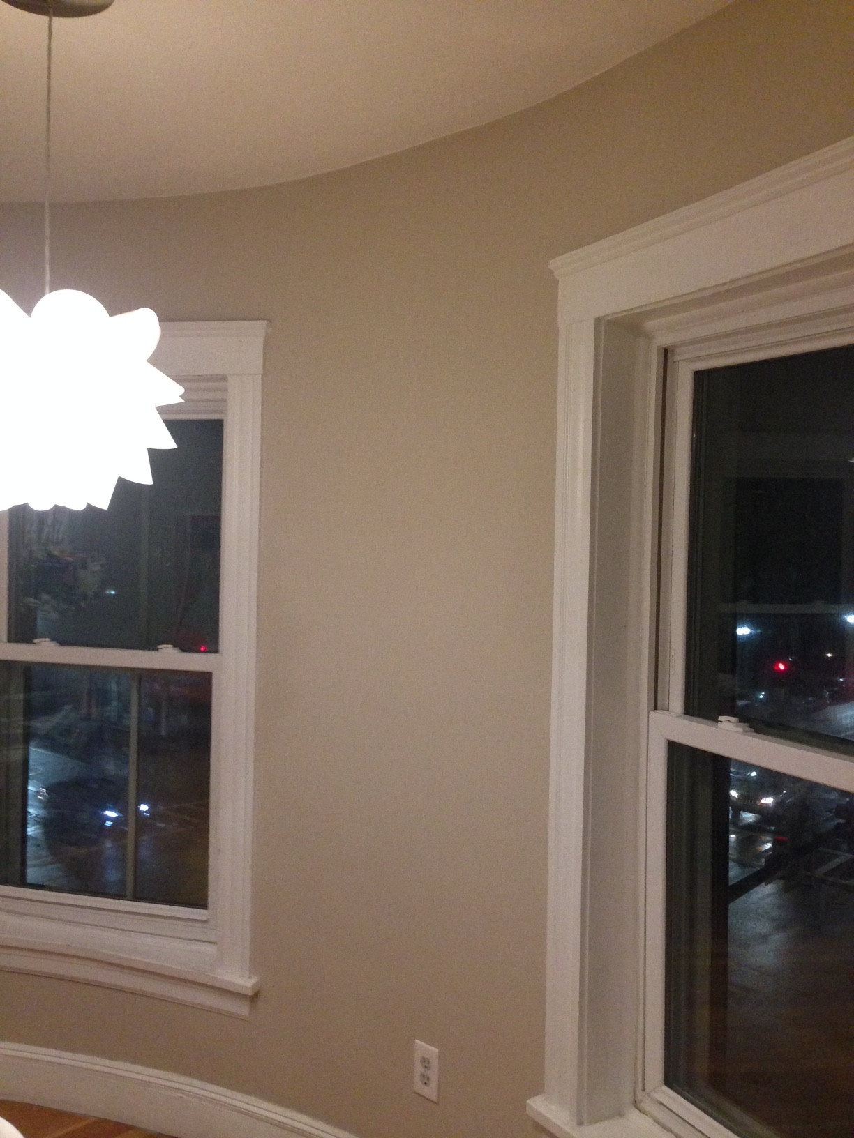 Dining Room Water Damage