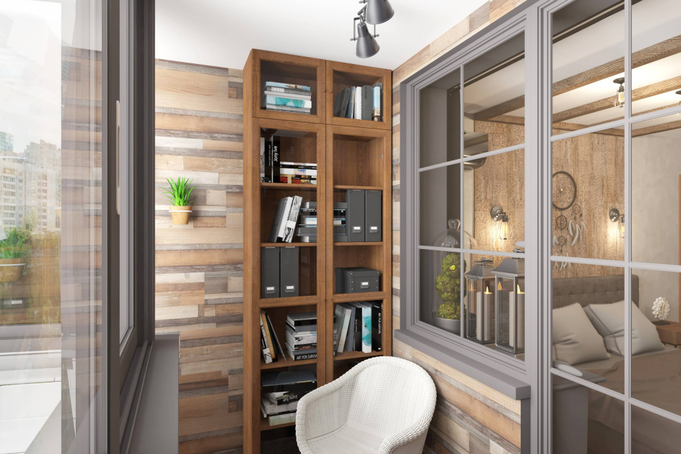 Трехкомнатная квартира 75м2 в стиле лофт, в доме серии П-3