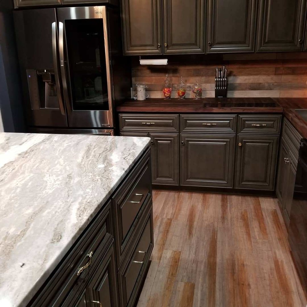 Inspiration for a rustic kitchen remodel in DC Metro
