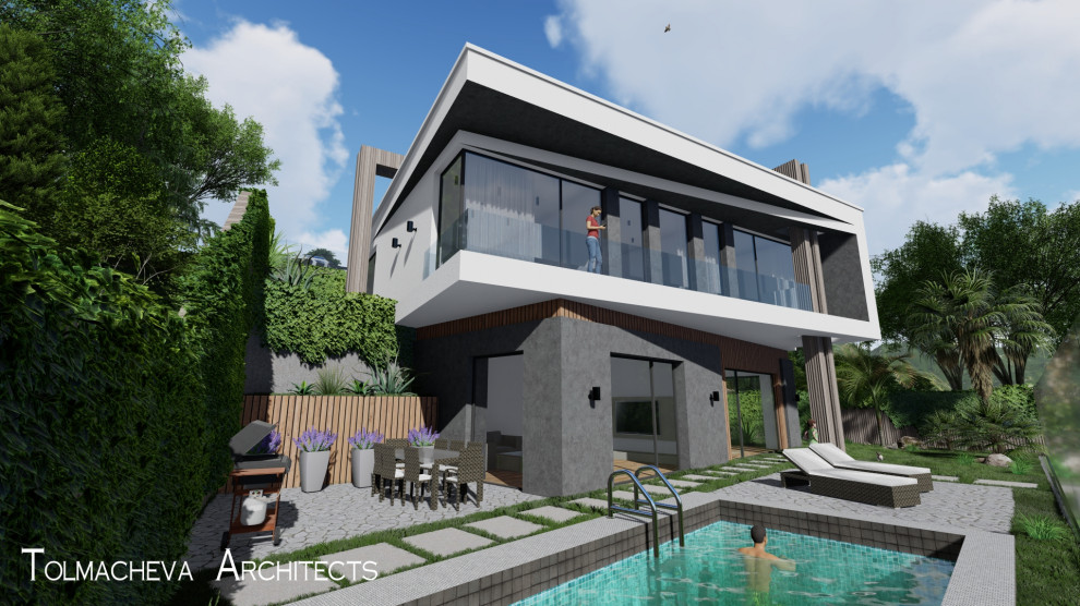 Частный жилой дом в Сочи