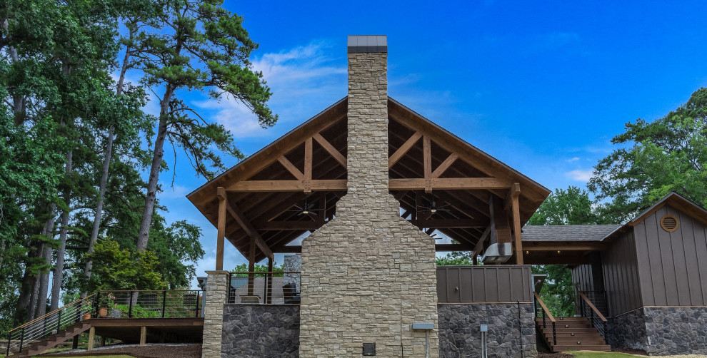 Timber Frame Outdoor Kitchen