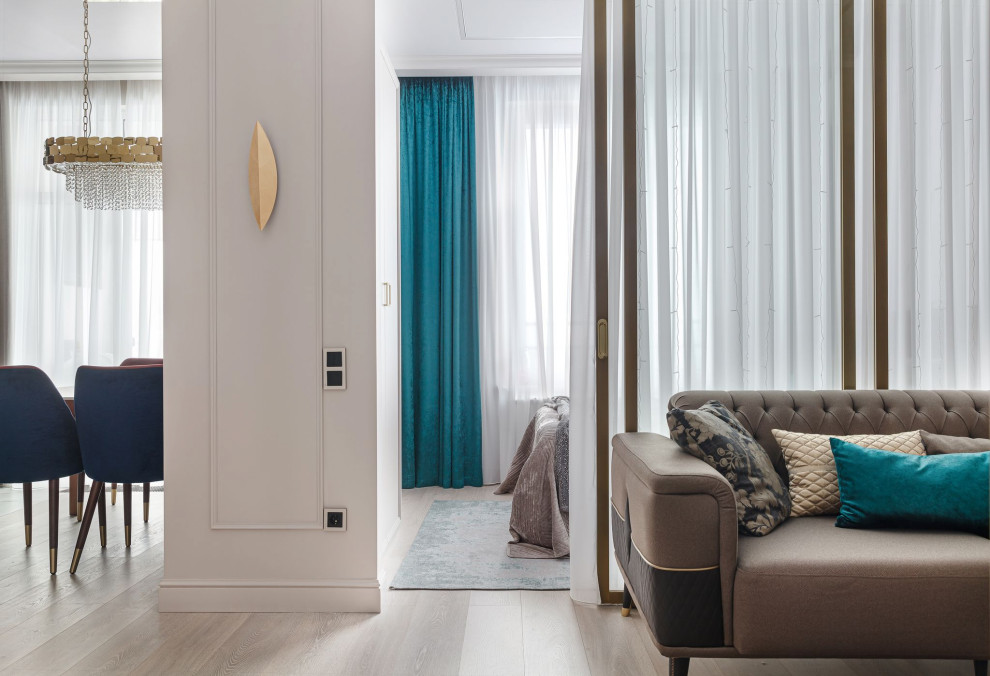 Квартира с золотом