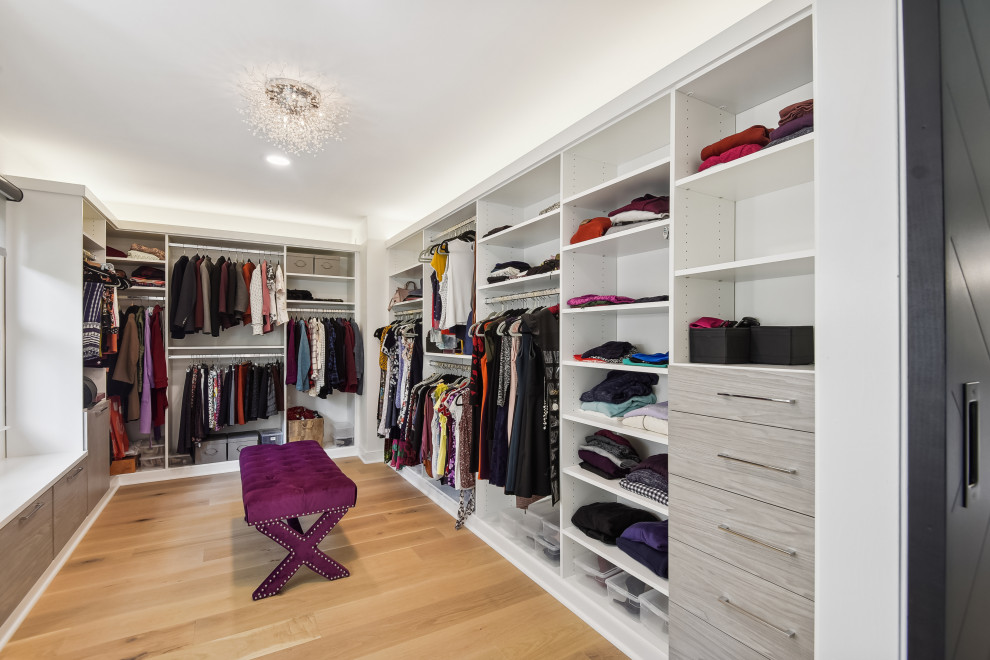 Complete Custom Home Interior Design - Transitional - Closet - DC Metro ...