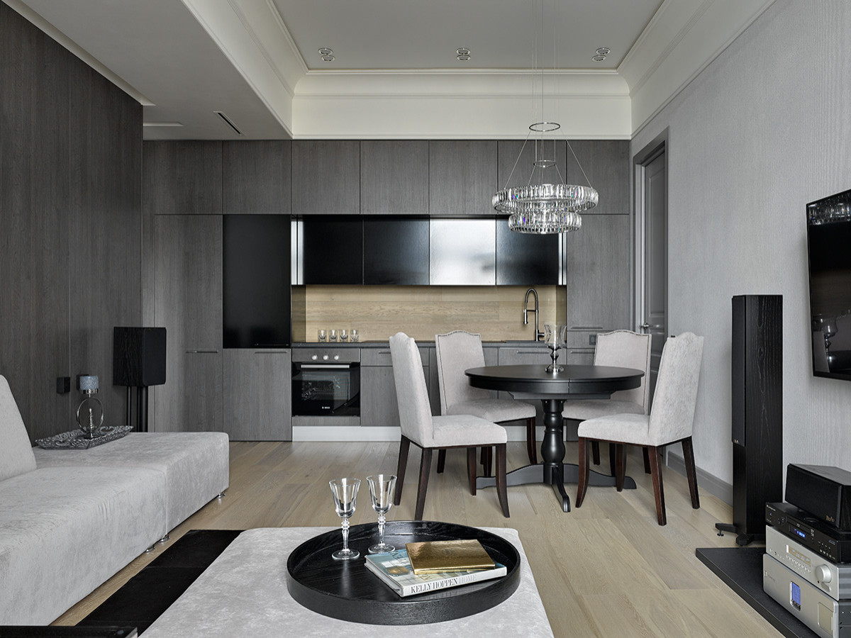 Квартира 65 м2 в стиле Neo classic на Кутузовском проспекте