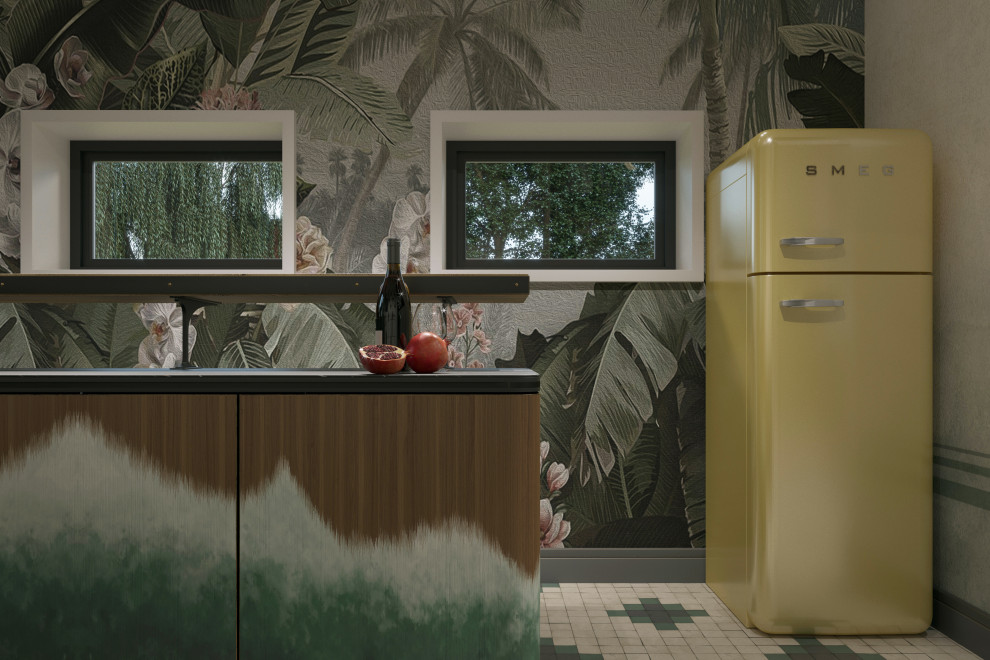 Загородный дом в Царевщине, интерьер в стиле лофт