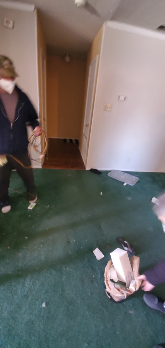 Kitchen Water Damage