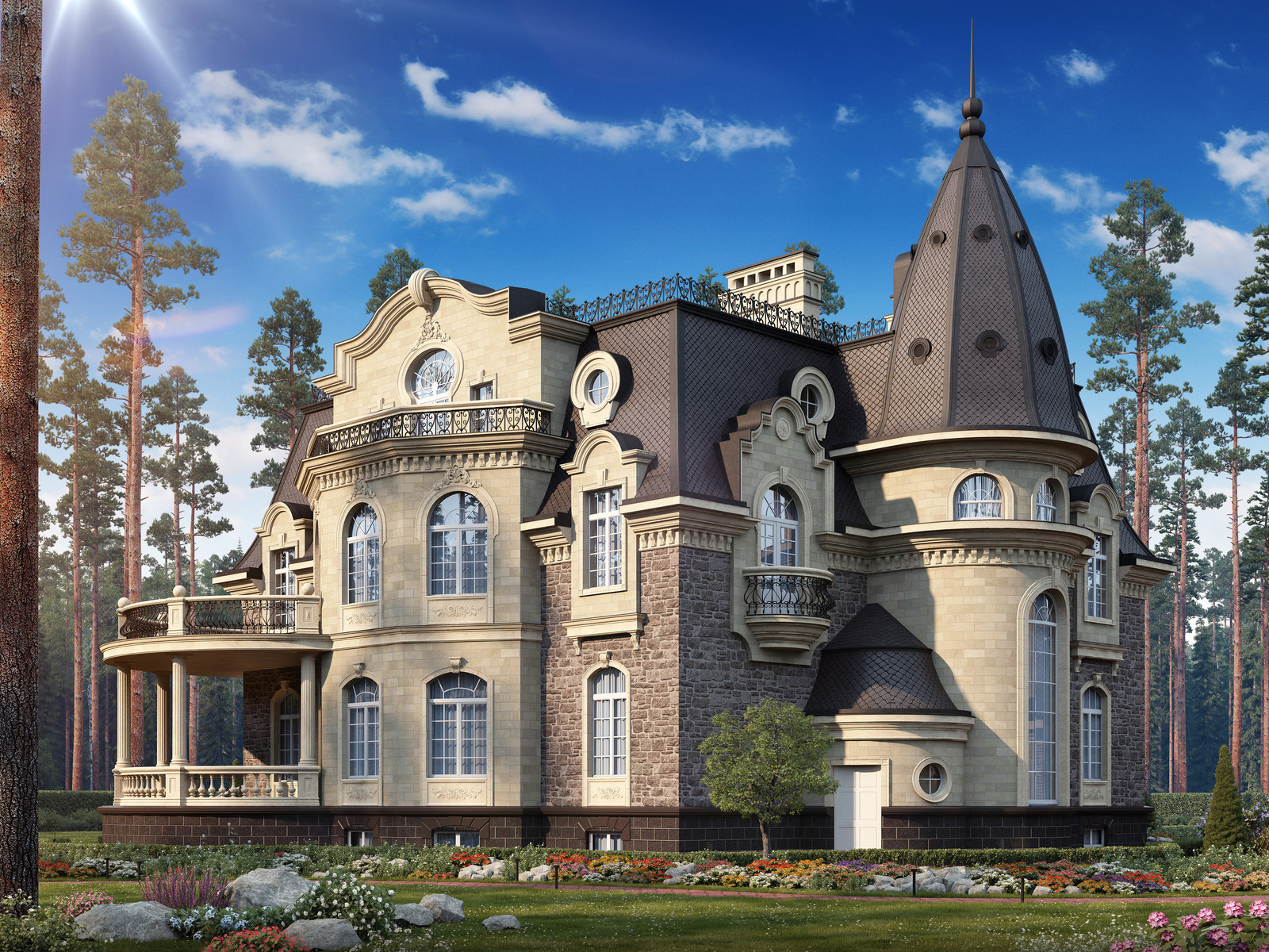 Усадьба "Монреаль" 980m2