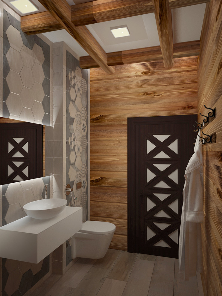 Деревянный дом в стиле "Шале" в д.Завидово Тверской области