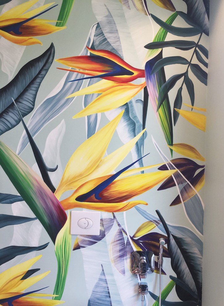 Роспись су в загородном доме